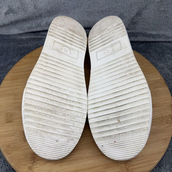 UGG White and Tan Sneakers - Picture 8 of 11